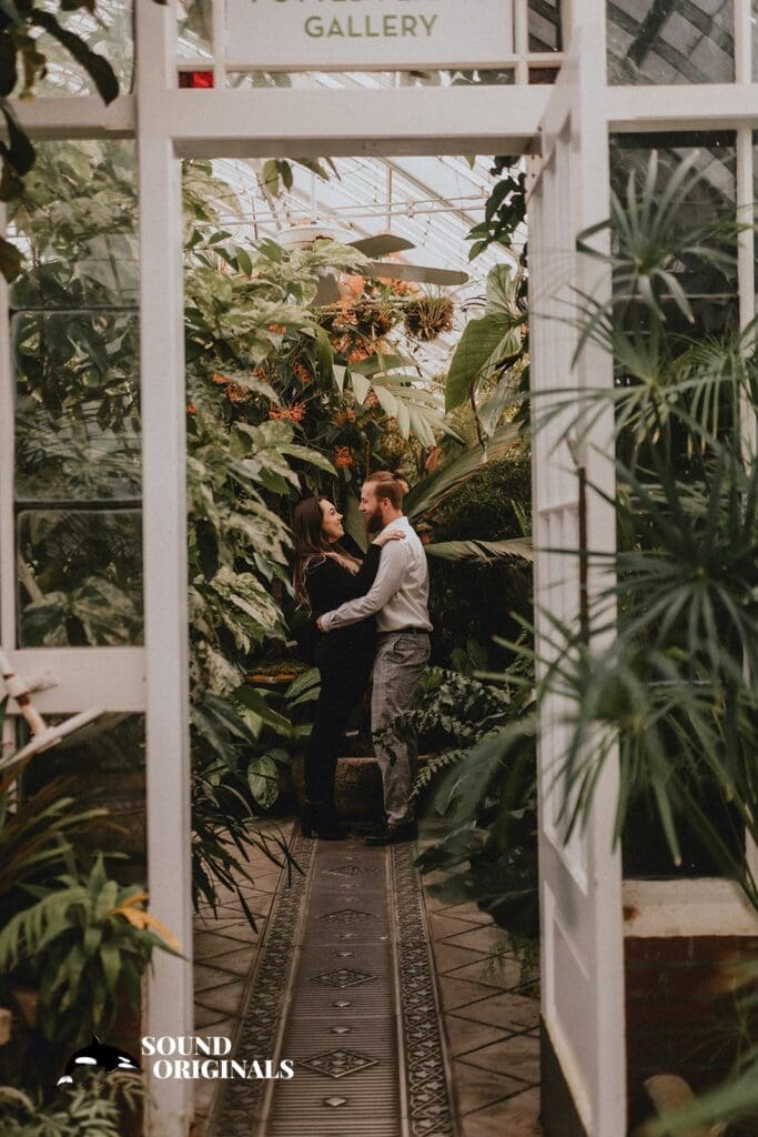 Alex + Hunter Conservatory of Flowers Engagement // Alex + Hunter -