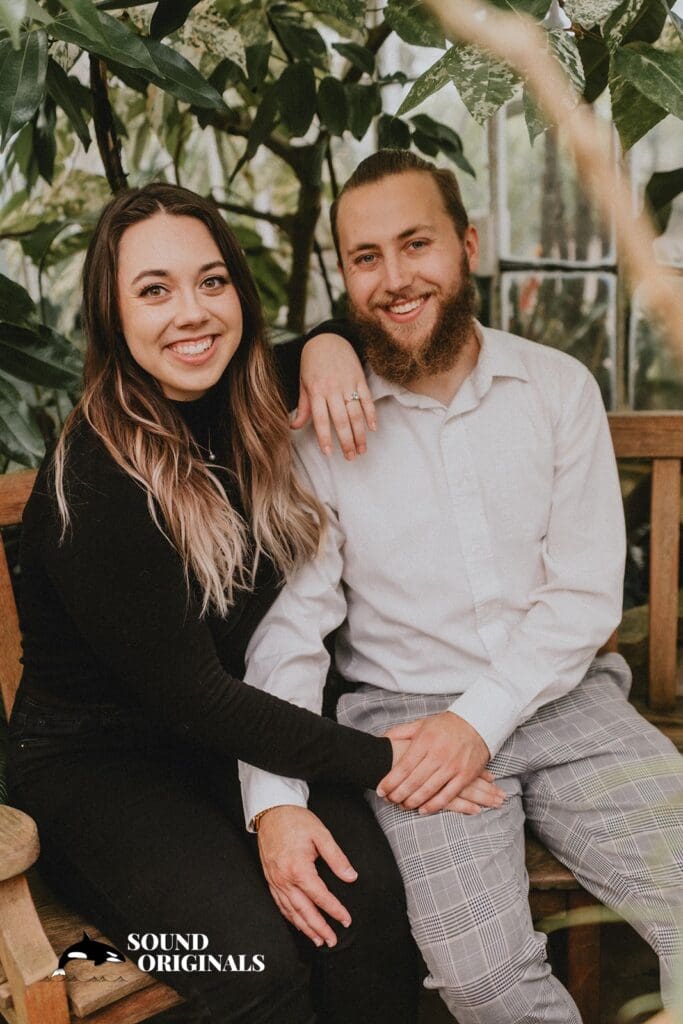 Alex + Hunter Conservatory of Flowers Engagement // Alex + Hunter -