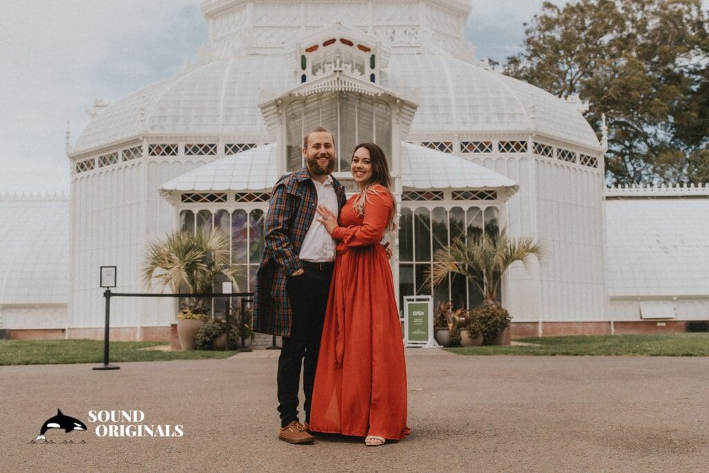 Alex + Hunter Conservatory of Flowers Engagement // Alex + Hunter -