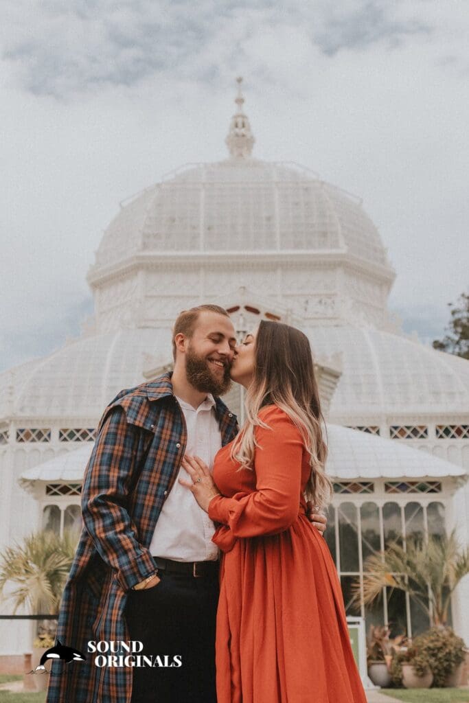 Alex + Hunter Conservatory of Flowers Engagement // Alex + Hunter -