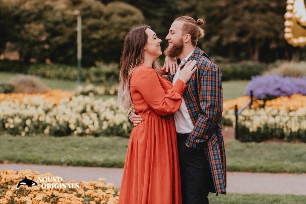 Alex + Hunter Conservatory of Flowers Engagement // Alex + Hunter -