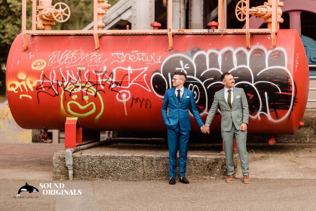 Gas Works Park Wedding // Logan + Jason -