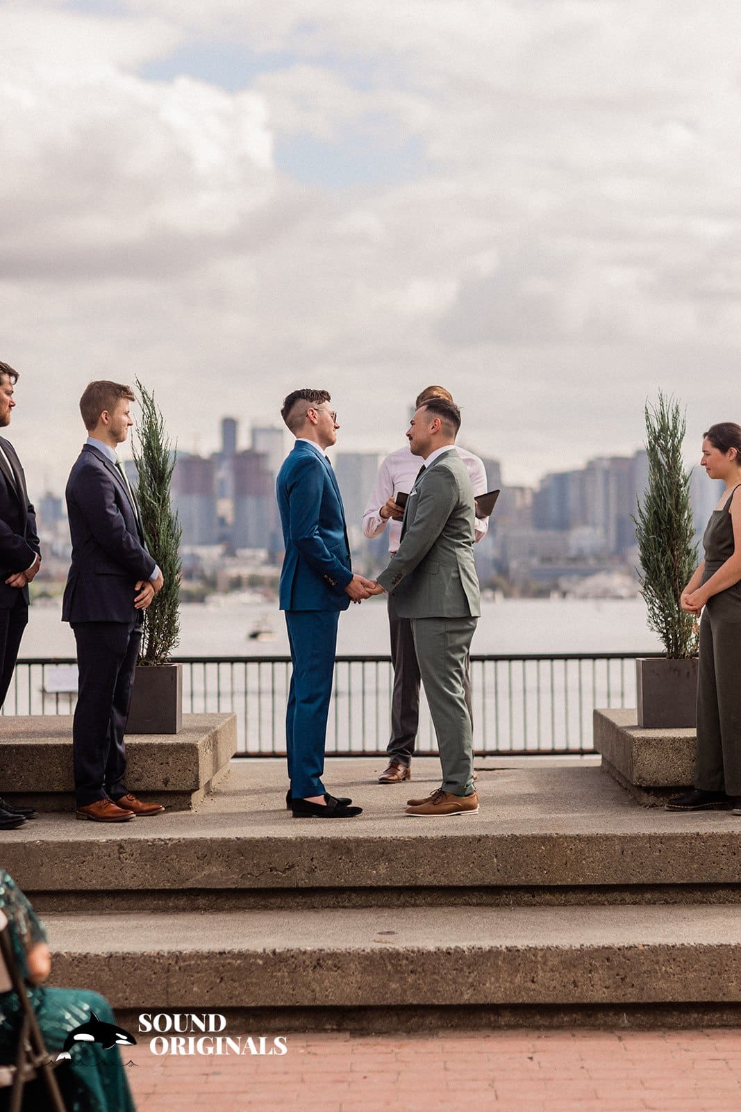 Gasworks Park Wedding // Logan + Jason￼ -