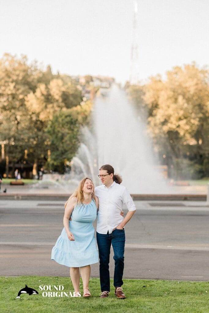 Seattle Center Engagement // Jen + Steven -
