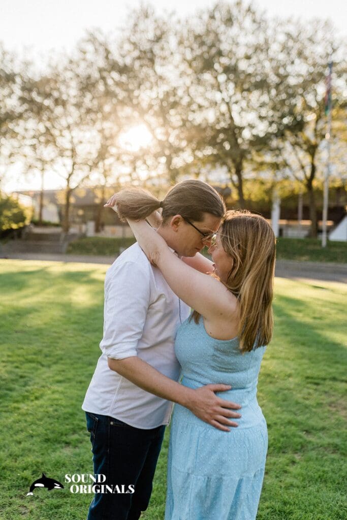 Seattle Center Engagement // Jen + Steven -