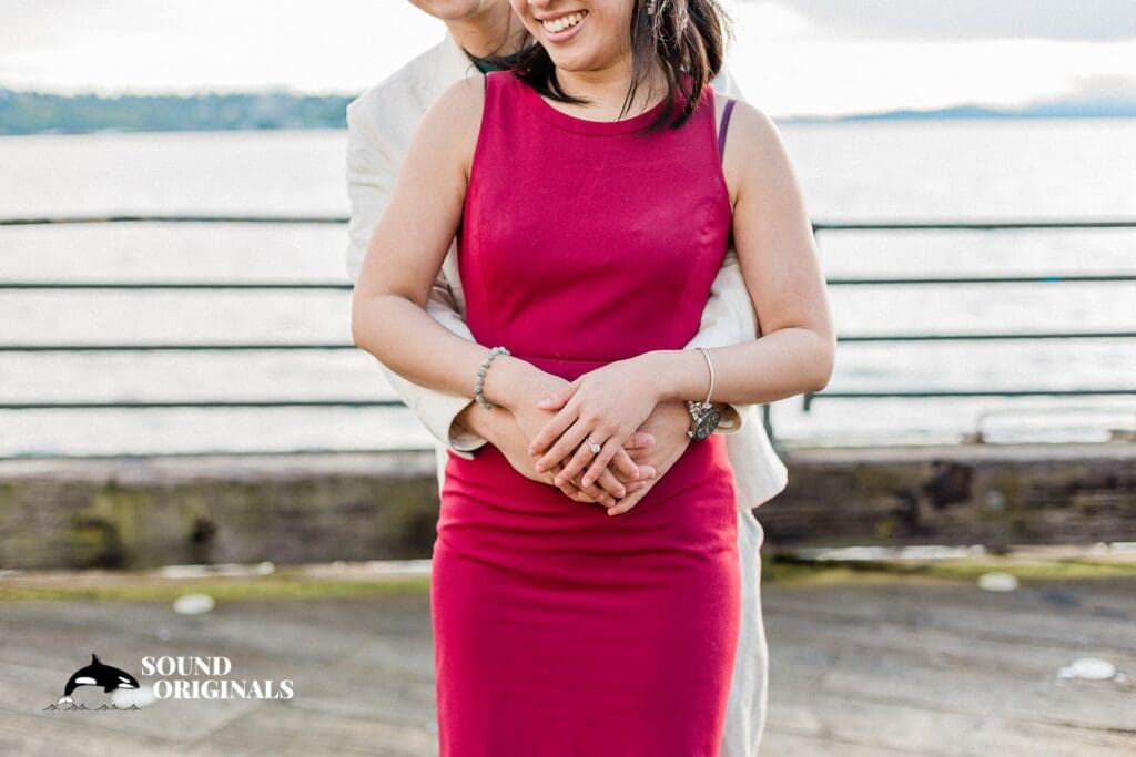 Pike Place Market Engagement // Christine + Ken -