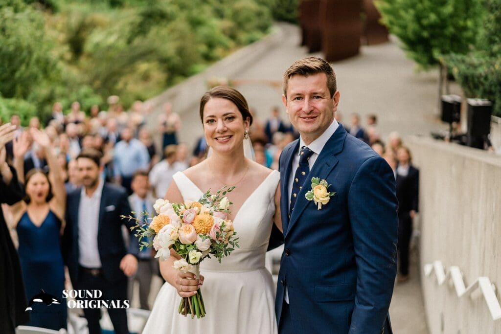 Katie + Tom Olympic Sculpture Park Wedding // Tom & Katie -