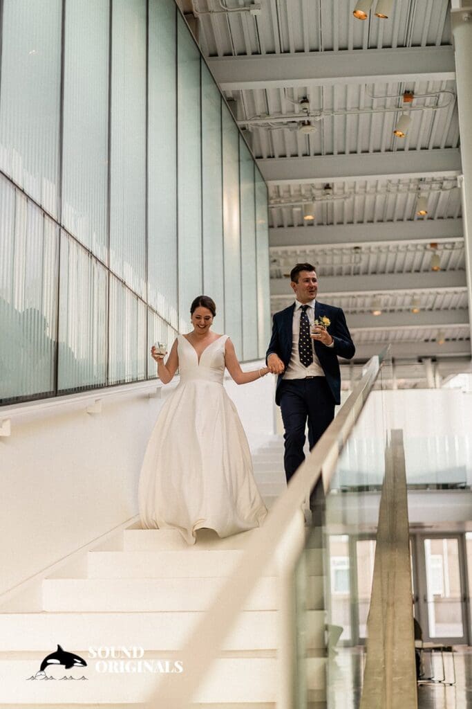 Katie + Tom Olympic Sculpture Park Wedding // Tom & Katie -