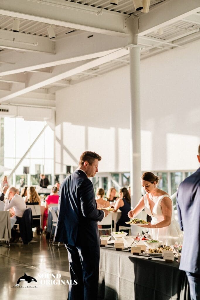 Katie + Tom Olympic Sculpture Park Wedding // Tom & Katie -