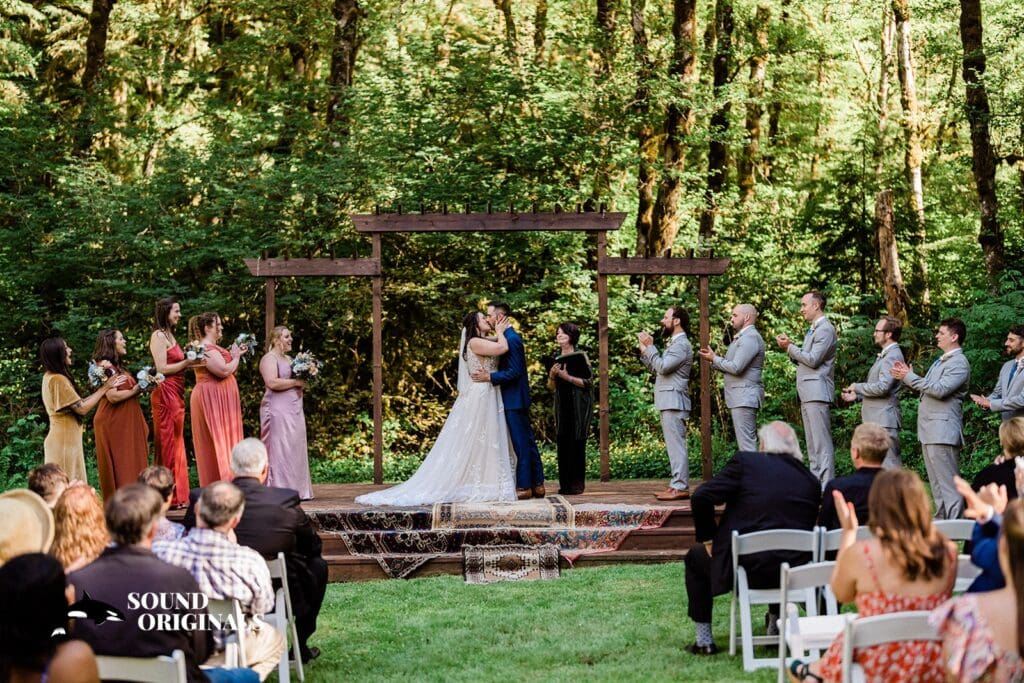 Brittney + Sam Silver Falls State Park Wedding // Brittney & Sam -