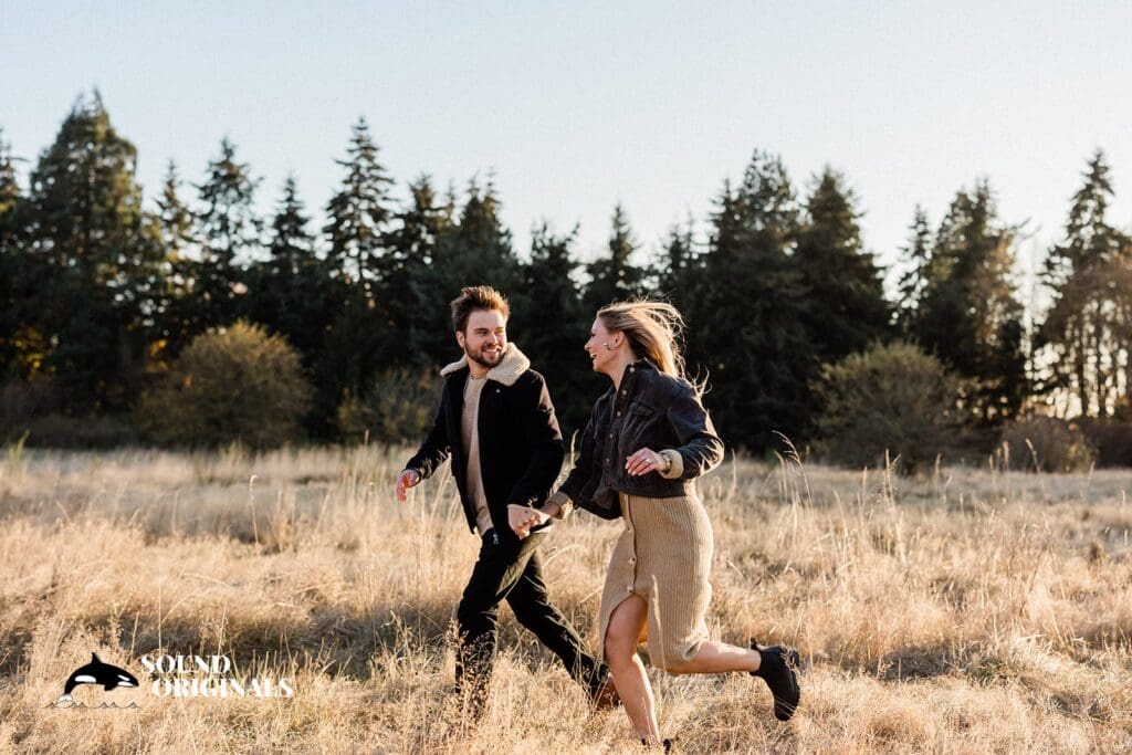 Discovery Park Engagement // Lea + Andrew -