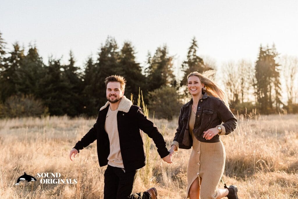 Discovery Park Engagement // Lea + Andrew -