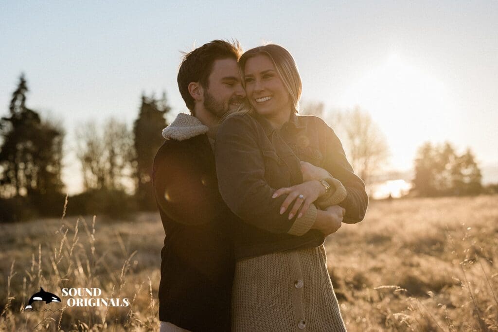 Discovery Park Engagement // Lea + Andrew -