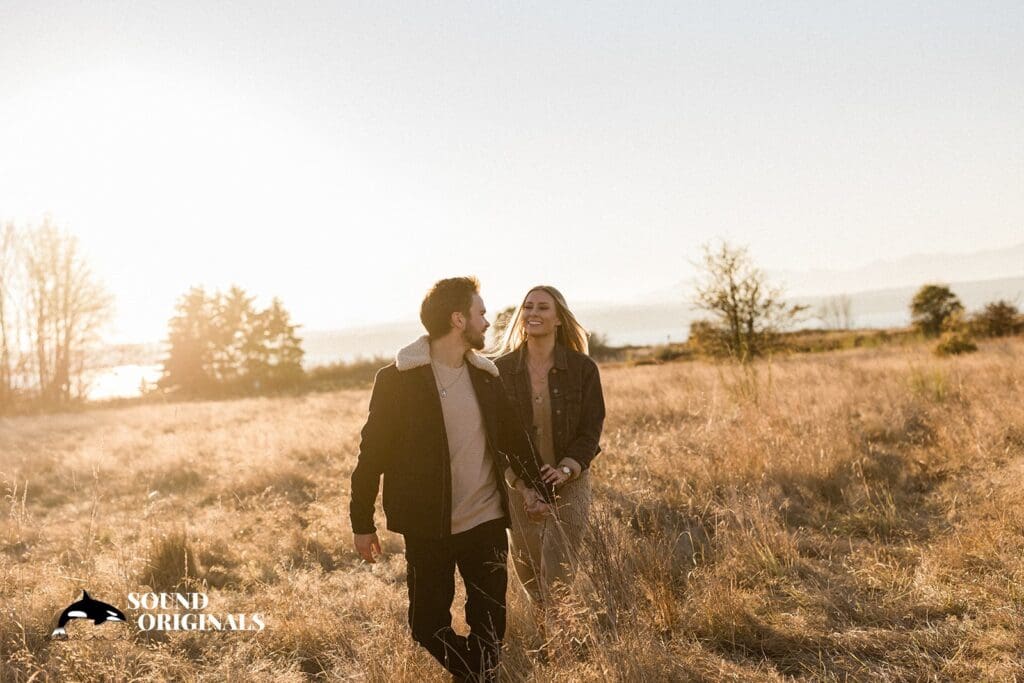 Discovery Park Engagement // Lea + Andrew -