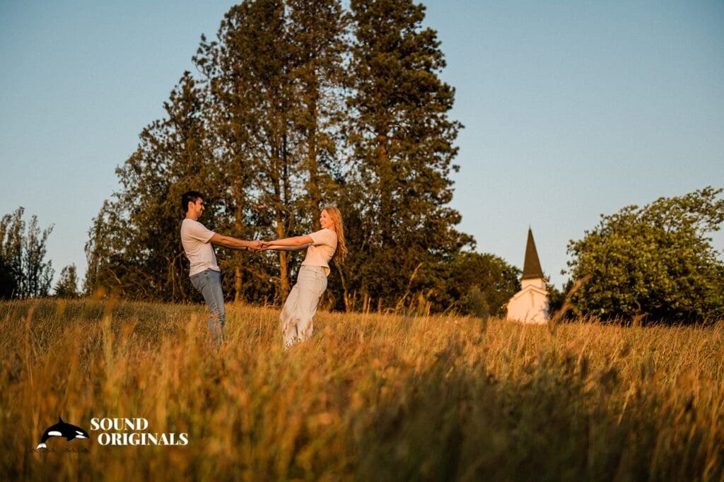 Discovery Park Engagement // Sarah + Caleb -