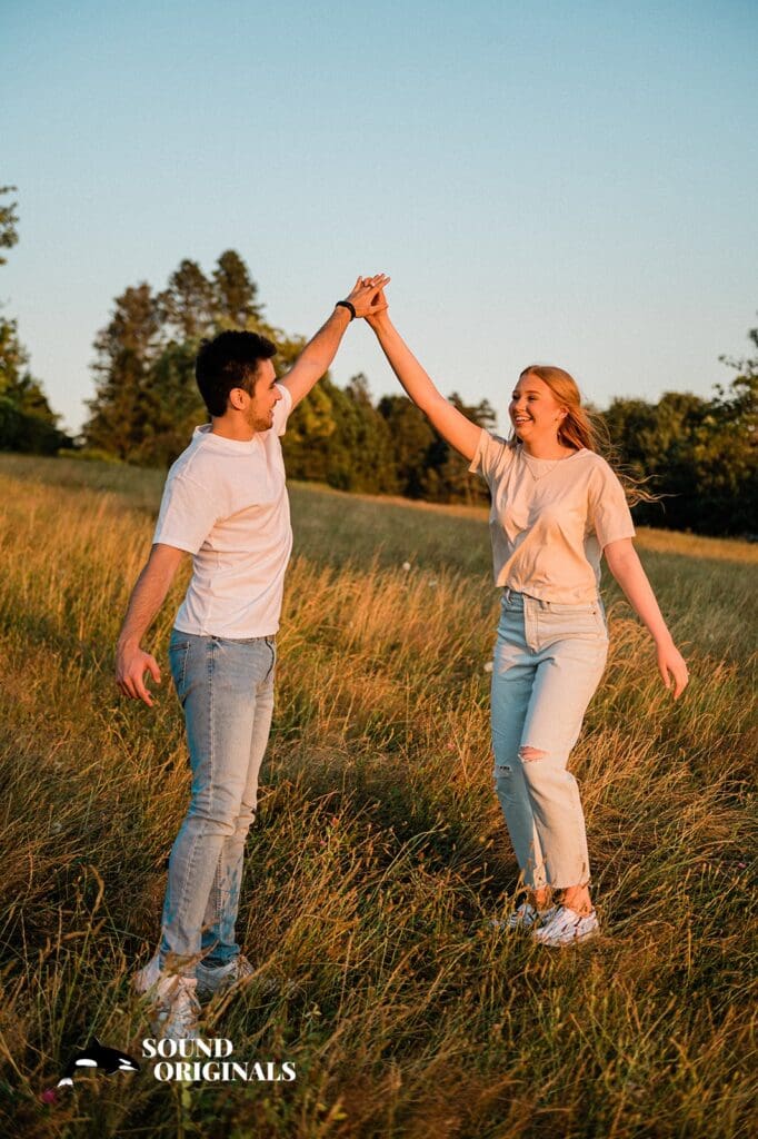 Discovery Park Engagement // Sarah + Caleb -