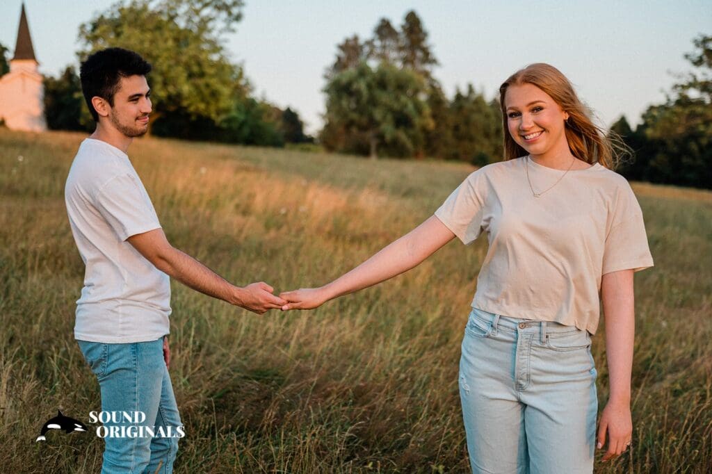 Discovery Park Engagement // Sarah + Caleb -