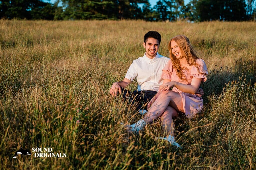 Discovery Park Engagement // Sarah + Caleb -