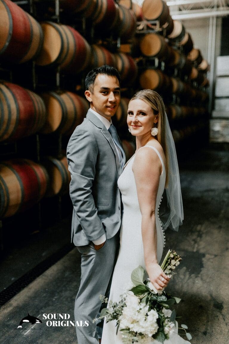 Novelty Hill Januik Winery Wedding // Beth + Chris