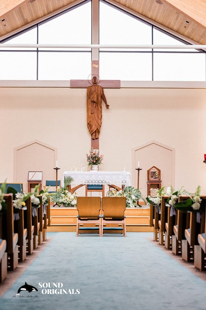 Holy Trinity Catholic Church Wedding // Jerri + Louie -