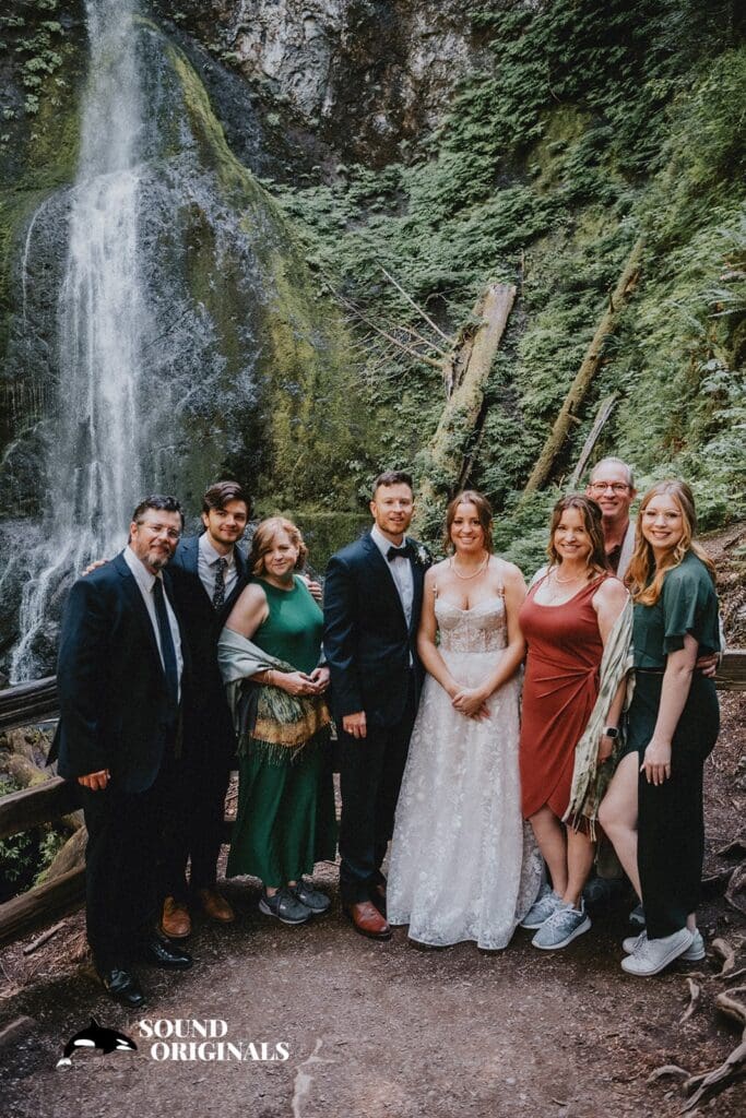Marymere Falls Wedding // Shelby + Will -