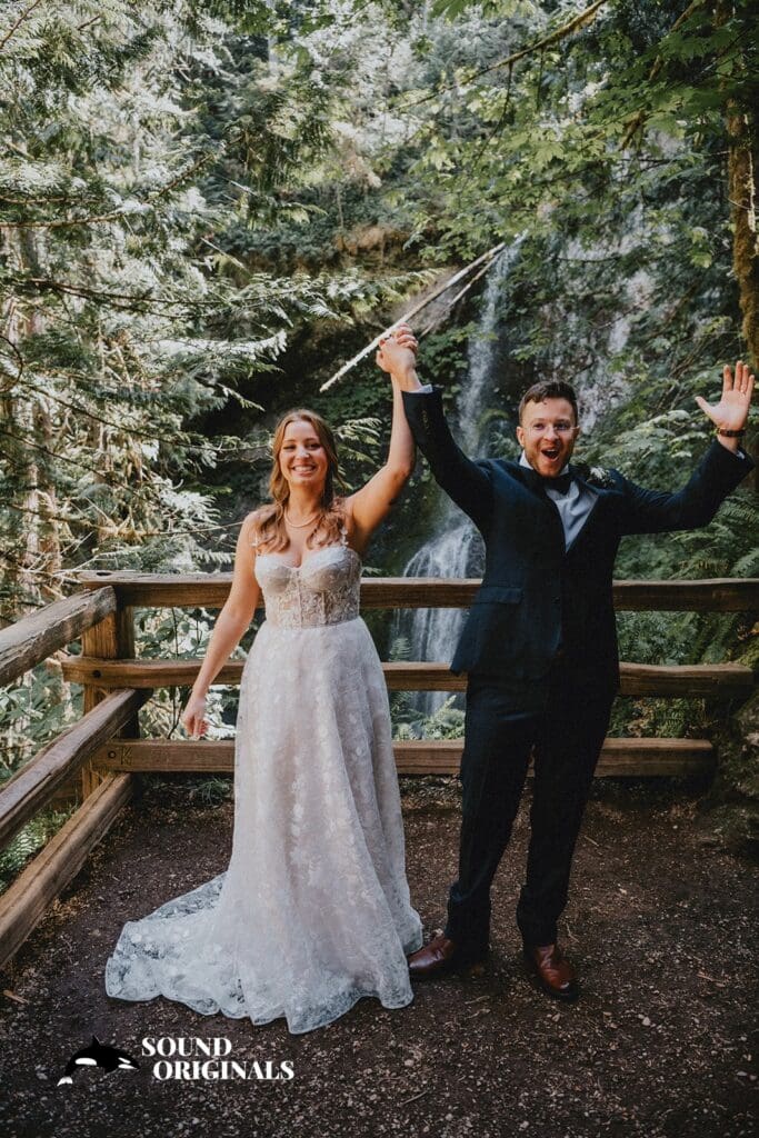 Marymere Falls Wedding // Shelby + Will -