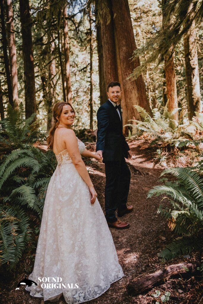 Marymere Falls Wedding // Shelby + Will -