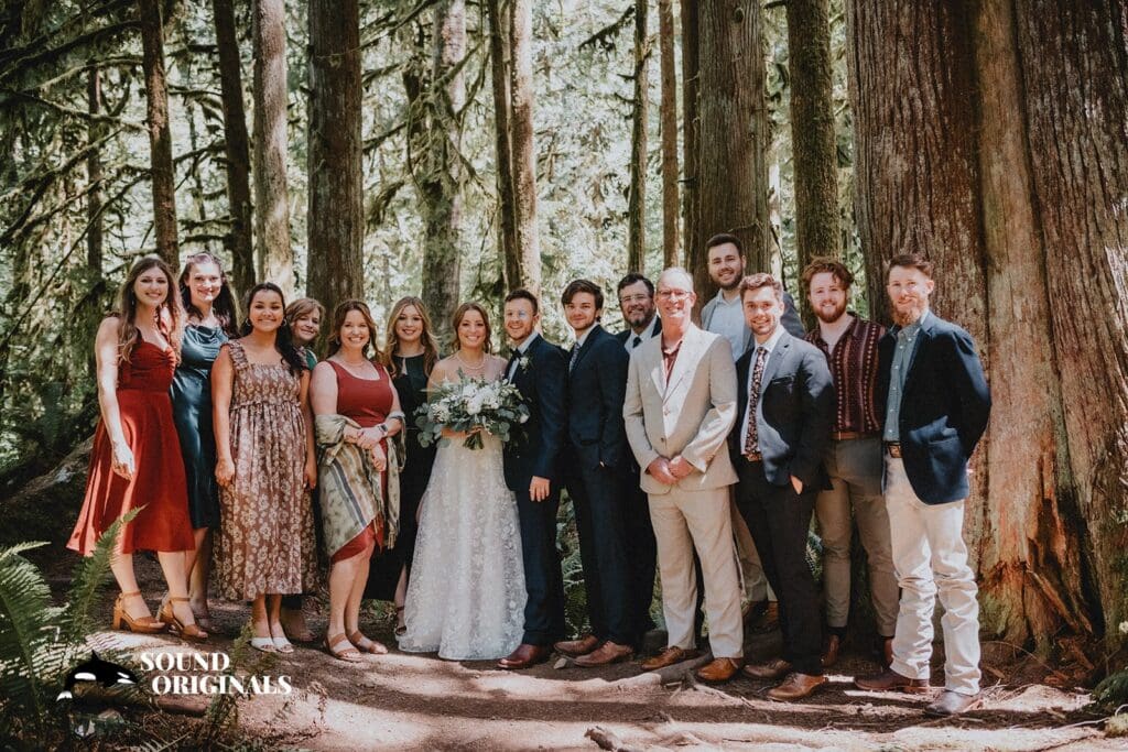 Marymere Falls Wedding // Shelby + Will -