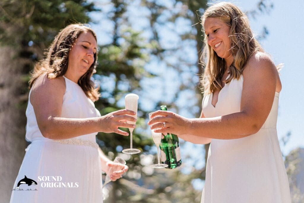 Mount Rainier National Park Wedding // Megan + Megan -