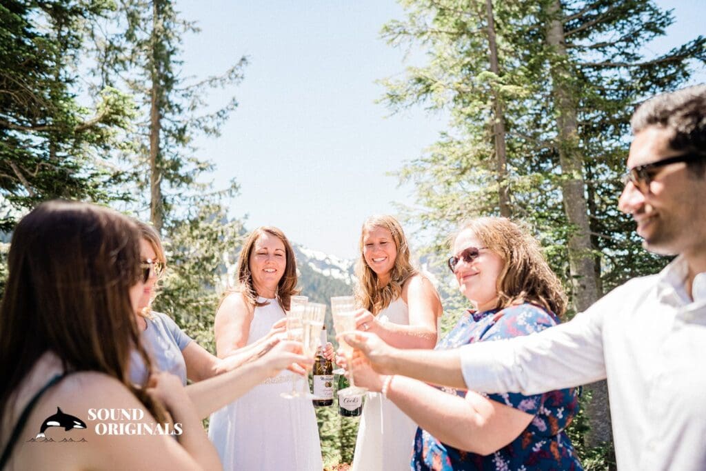 Mount Rainier National Park Wedding // Megan + Megan -