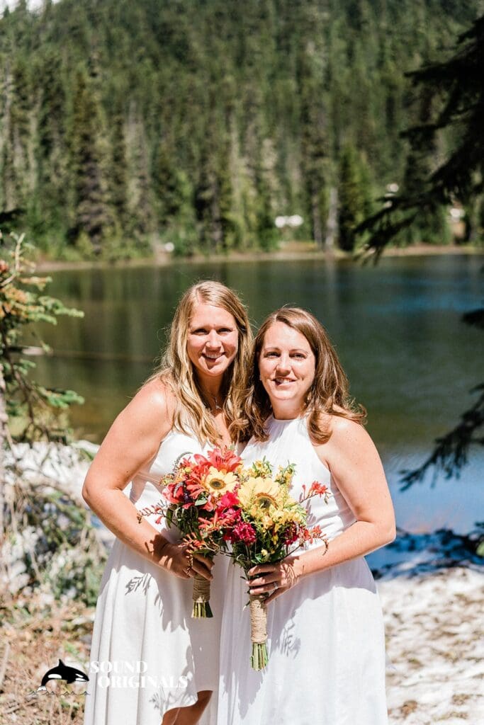 Mount Rainier National Park Wedding // Megan + Megan -