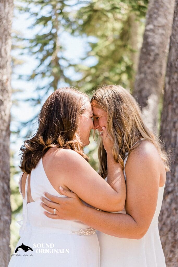 Mount Rainier National Park Wedding // Megan + Megan -