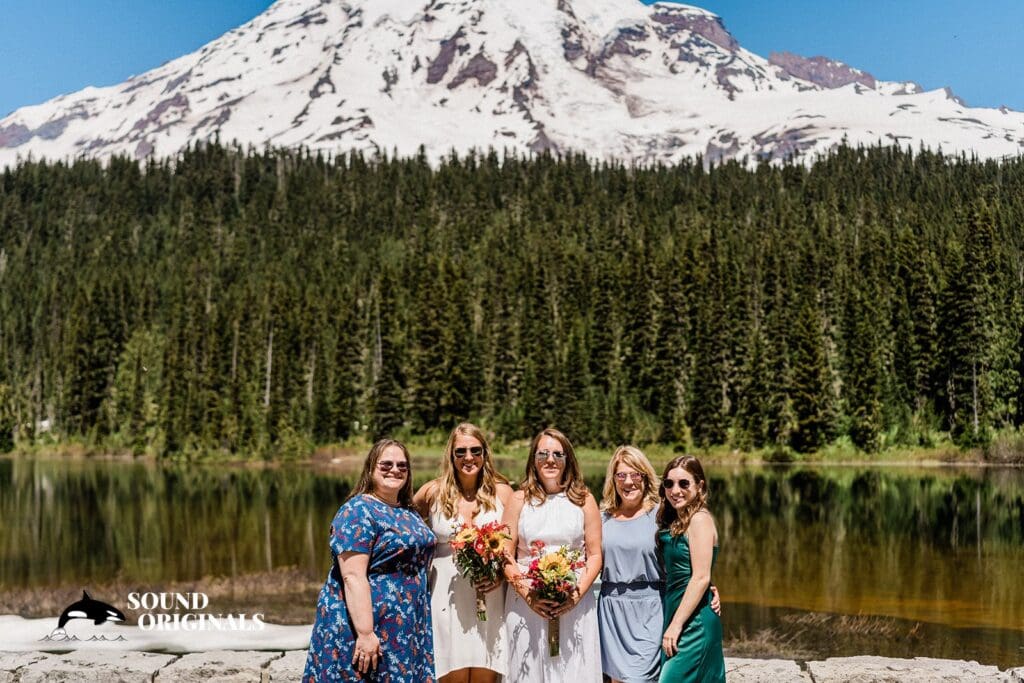 Mount Rainier National Park Wedding // Megan + Megan -