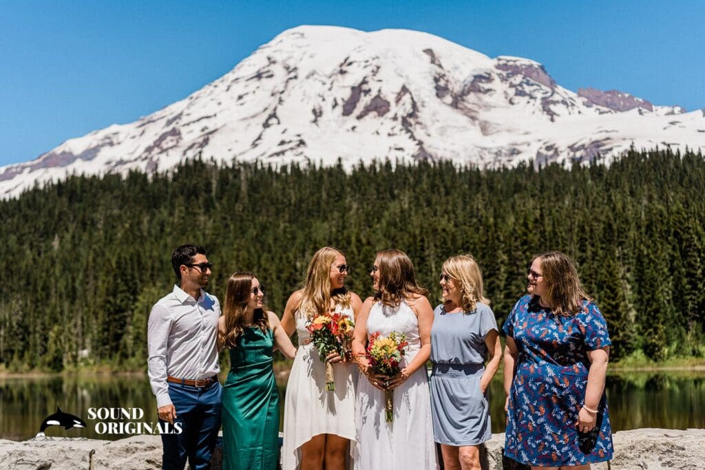 Mount Rainier National Park Wedding // Megan + Megan -