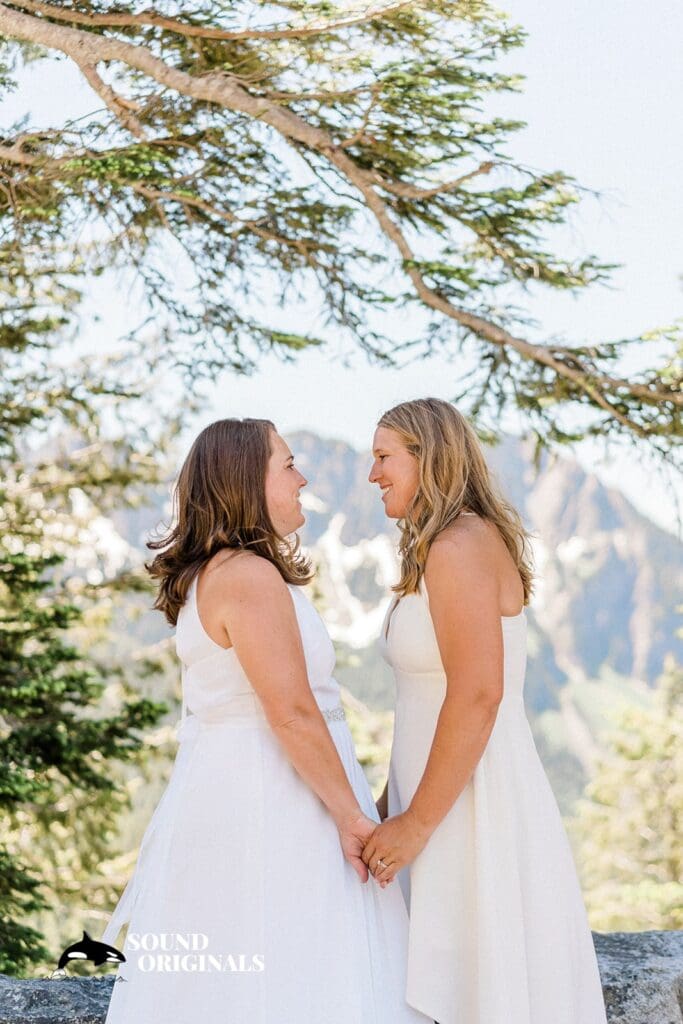 Mount Rainier National Park Wedding // Megan + Megan -
