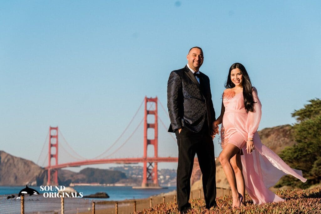 Baker Beach engagement photography by San Francisco Wedding Photography & Videography, one of the 24 Best Places for Engagement Photos in San Francisco