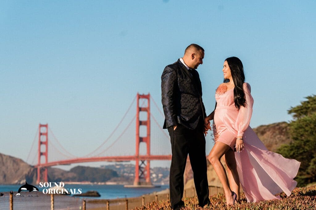 Baker Beach engagement photography by San Francisco Wedding Photography & Videography, one of the 24 Best Places for Engagement Photos in San Francisco