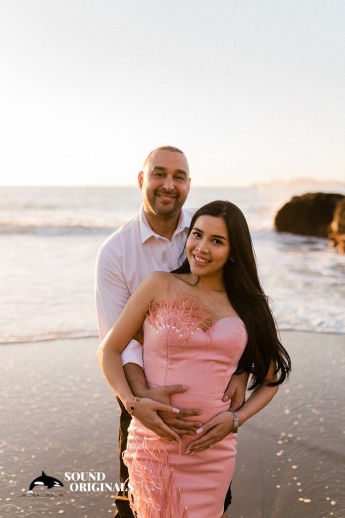 Armand + Yvonne Baker Beach Engagement // Yvonne & Armand -