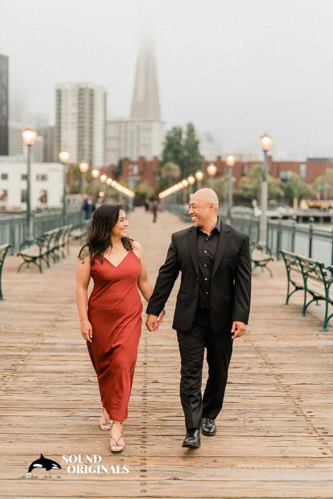 Embarcadero engagement photography by San Francisco Wedding Photography & Videography, one of the 24 Best Places for Engagement Photos in San Francisco