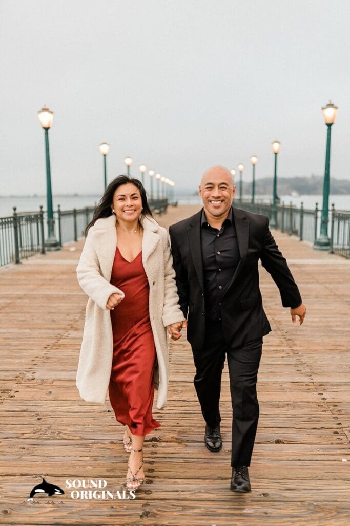 San Francisco Embarcadero Engagement // Christine + John -