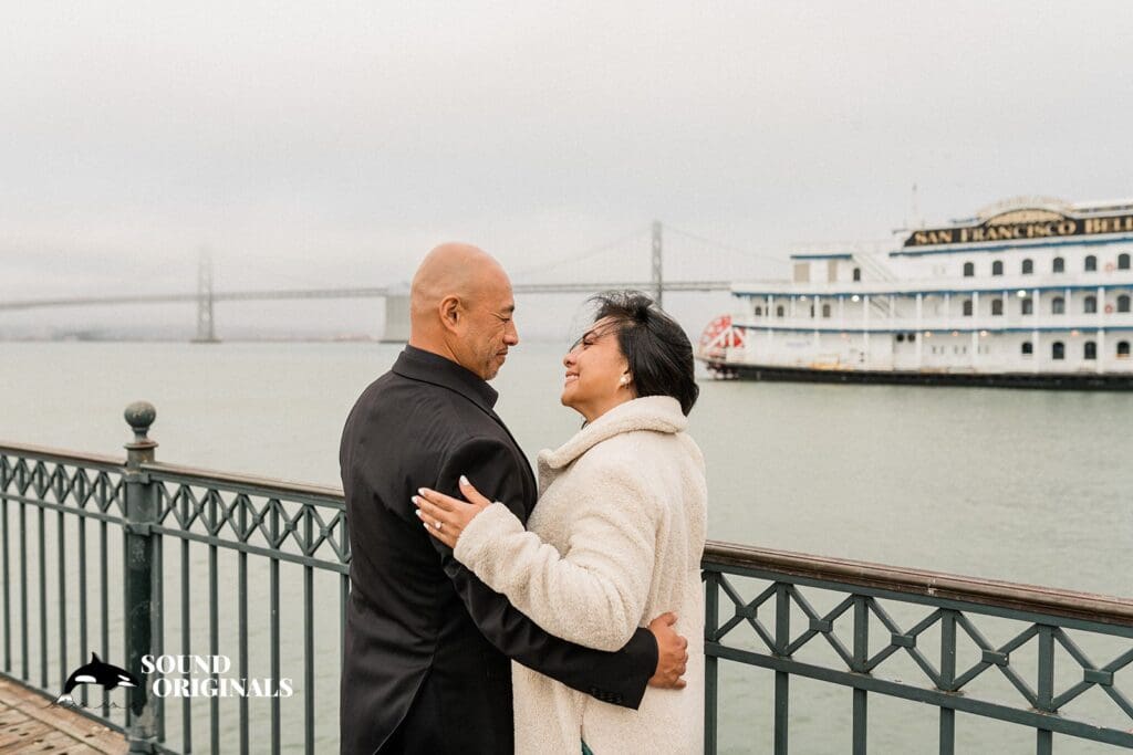 San Francisco Embarcadero Engagement // Christine + John -