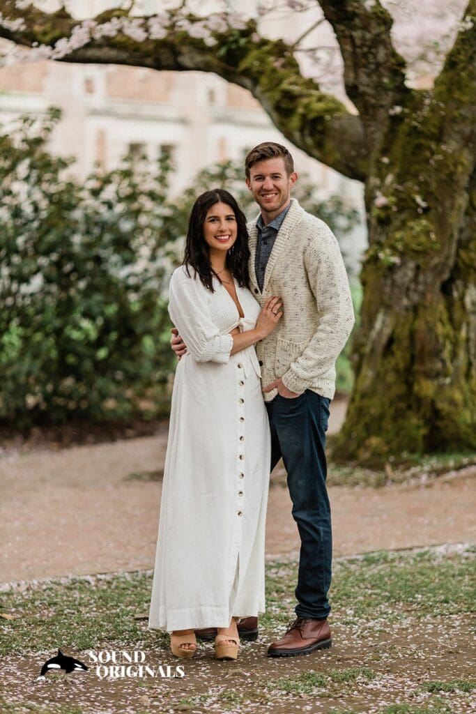 UW Cherry Blossom Engagement // Jack + Alicia -