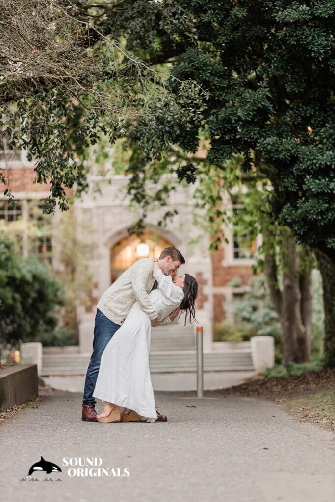 UW Cherry Blossom Engagement // Jack + Alicia -