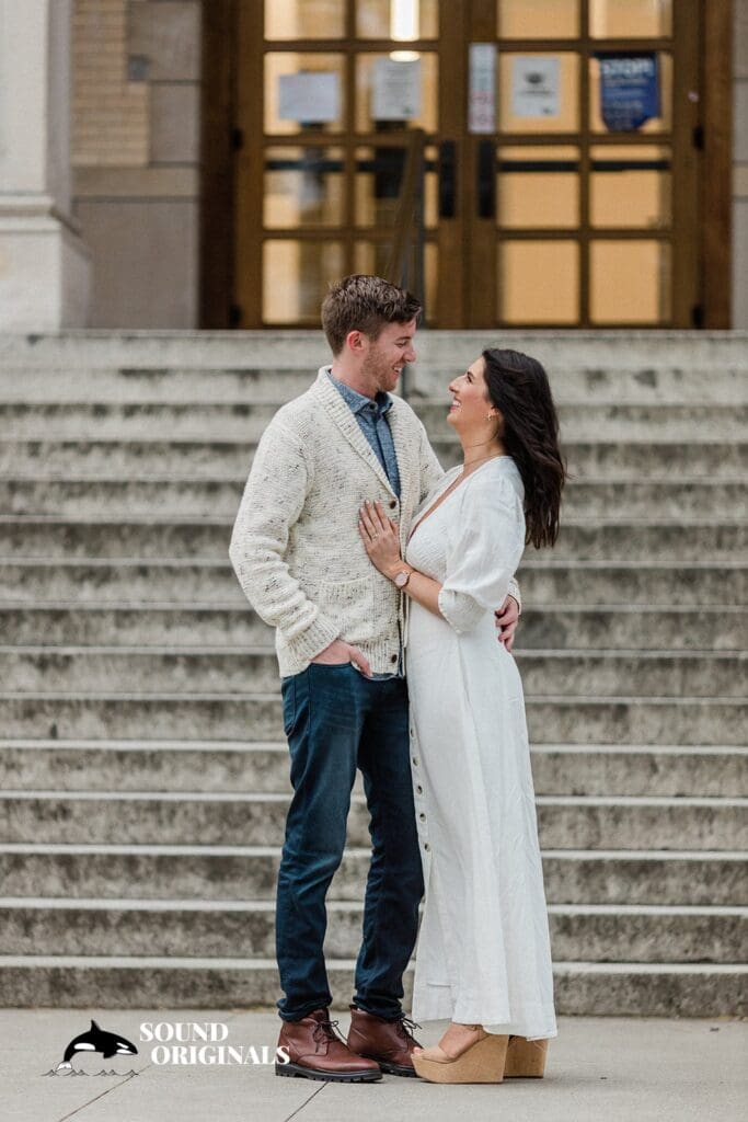 UW Cherry Blossom Engagement // Jack + Alicia -