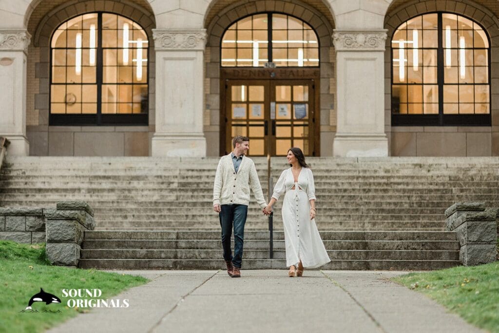 UW Cherry Blossom Engagement // Jack + Alicia -