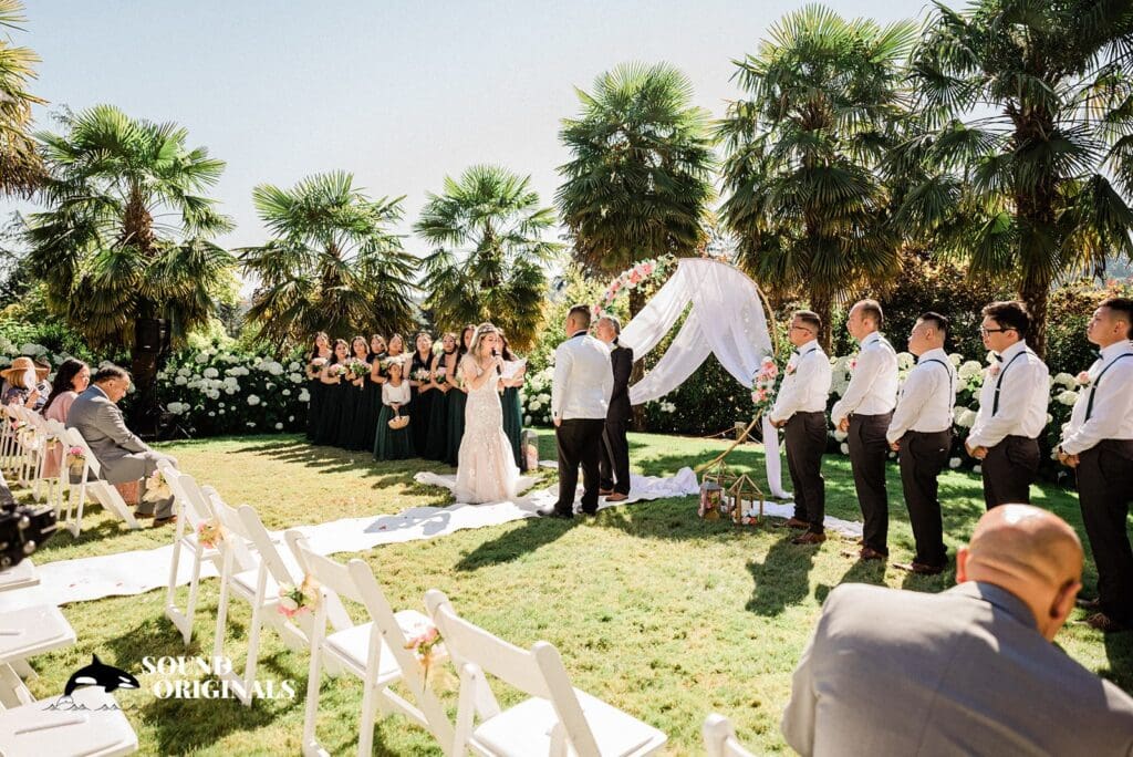 Stephanie + Michael Yang's Botanical Gardens Wedding // Stephanie + Michael -