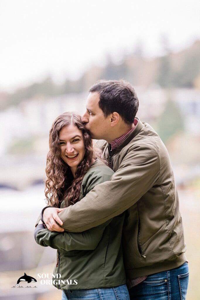 Ballard Locks Engagement // David + Jordana -