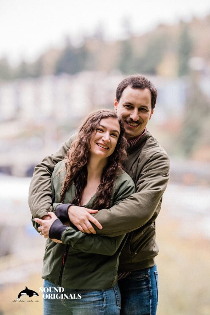 Ballard Locks Engagement // David + Jordana -