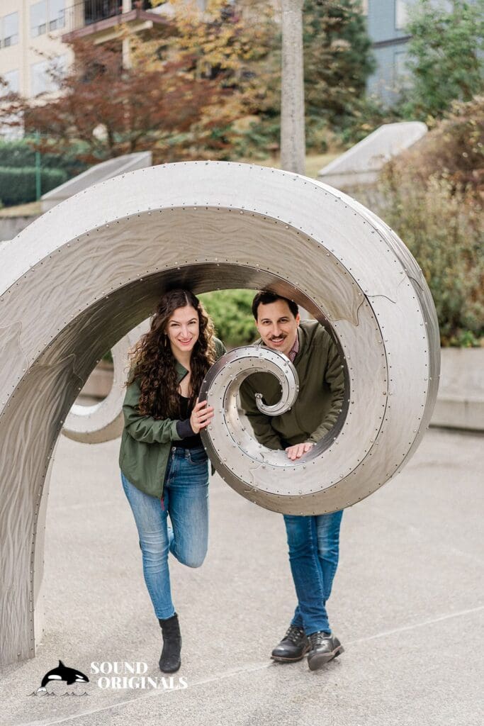 Ballard Locks Engagement // David + Jordana -