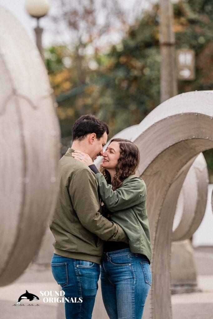 Ballard Locks Engagement // David + Jordana -